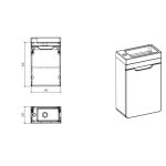 ARUBA 826 Bathroom Cabinet — изображение 5