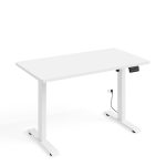 BIMOTION_DESK_1S_WHITE_MAT_WHITE_MAT_120x65 — изображение 1
