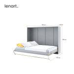 Horizontal wallbed muphy bed Concept Pro — изображение 4