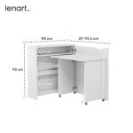 Lenart Work Concept Slim Desk — изображение 4