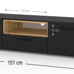 TV_STAND_ANETTE_151_BLACK_ARTISAN_OAK — изображение 4