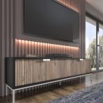 TOLEDO_TV_STAND_190_4D_FLAGSTAFF_OAK — изображение 2
