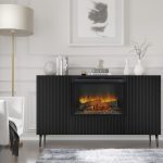 RAVENNA_B_FIREPLACE_CABINET_2D1K_BLACK — изображение 4