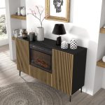 RAVENNA_F_FIREPLACE_CABINET_140_2D1K_BLACK_ARTISAN — изображение 5