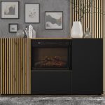 AURIS chest of drawers 3D FIREPLACE — изображение 2