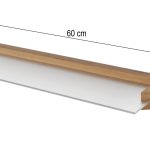 Set of 2 glass hanging shelves Auris — изображение 2