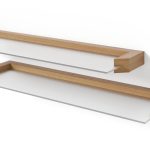 Set of 2 glass hanging shelves Auris — изображение 1