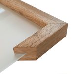 Set of 2 glass hanging shelves Auris — изображение 4