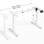 Electric Height-Adjustable Standing Desk with Memory RXD1-2-2RR-B — изображение 4