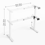 Electric Height-Adjustable Standing Desk with Memory RXD1-2-2RR-B — изображение 5