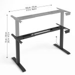 Electric Height-Adjustable Standing Desk with Memory RXD1-2-2RR-B — изображение 5