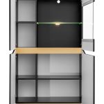 FAME Wall Unit (Black Matte / Gold Accents) — изображение 9