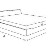 Kobe wooden bed, solid oak wood, sleeping area 140x200 — изображение 4