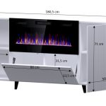 PAFOS EF Cabinet 180 with fireplace — изображение 3