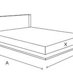 Kuzma wooden bed, solid oak wood, sleeping area 140x200 — изображение 4