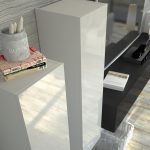LIMA wall unit white gloss & black gloss — изображение 6
