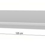 HANGING_SHELF_MONDI_125_WHITE_MAT — изображение 2