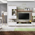 SAALA Scandinavian Wall Unit (Oak-Effect & White Gloss) — изображение 2