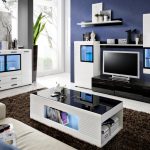 PANDA coffee table white gloss / black gloss — изображение 2