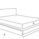 Paul wooden bed, solid oak wood, sleeping area 140x200 — изображение 4