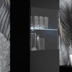 Ravenna C Glass-Case 1DS diamond MDF with pin legs — изображение 5