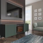 RAVENNA_FPB _RTV_2D_170_C_FIREPLACE_BLACK_MAT_DARK_GREEN — изображение 5