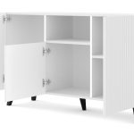 RAVENNA_PB_FOILED_MDF_CABINET_150_2D1DM_WHITE_MAT_BLACK_LEGS — изображение 5
