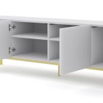 Ravenna B TV Stand milled foiled MDF with frame — изображение 2