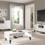 RAVENNA_PB_FOILED_MDF_COFFE_TABLE_90x60_WHITE_MAT_BLACK_LEGS — изображение 3