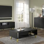 Ravenna PC Coffe table 90x60 diamond MDF with plastic legs — изображение 3