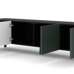 Ravenna F TV Stand 200 4D painted milled MDF with plastic legs — изображение 4