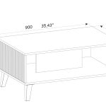 RAVENNA_PB_COFFE_TABLE_90x60_CARB_WHITE_BLACK_BLACK_LEGS — изображение 4