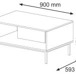 Ravenna B Coffe Table 90x60 — изображение 2
