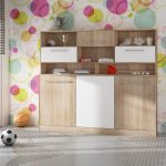 ROGER Horizontal Wallbed with Integrated Top Shelving Unit — изображение 1