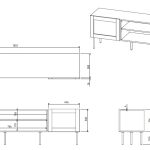 YUCCA_TV_STAND_180_BLACK_MAT_CALABRIA_JUTA — изображение 4