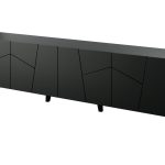VITRAIL_TV_STAND_200_4D_BLACK_MAT_ETNA — изображение 2
