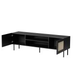 YUCCA_TV_STAND_180_BLACK_MAT_CALABRIA_JUTA — изображение 3