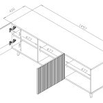 PAFOS TV Stand 150 2D2K — изображение 7