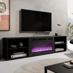 ROLLO Wall-Mount or Freestanding TV Stand with fireplace — изображение 3