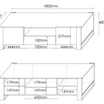 TV Stand Wood 180 — изображение 3