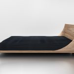 Russ wooden bed, solid oak wood, sleeping area 200x200 — изображение 3