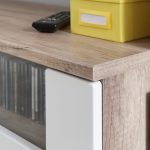 SAALA Scandinavian Wall Unit (Oak-Effect & White Gloss) — изображение 4