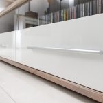 SAALA Scandinavian Wall Unit (Oak-Effect & White Gloss) — изображение 5