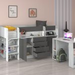 Mezzanine Bed with Desk SMILE — изображение 9