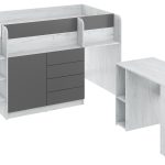 Mezzanine Bed with Desk SMILE — изображение 4
