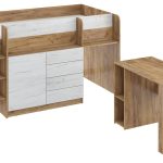 Mezzanine Bed with Desk SMILE — изображение 2