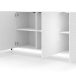 SURF_CABINET_200_4D_WHITE_MAT_BLACK_LEGS — изображение 2