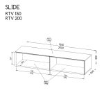 TV Stand SLIDE hanging — изображение 3