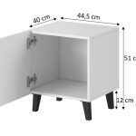 PAFOS Bedside Table (Set of 2) — изображение 4