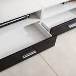 TORINO Wall Unit (Black & White Gloss with White LED) — изображение 5